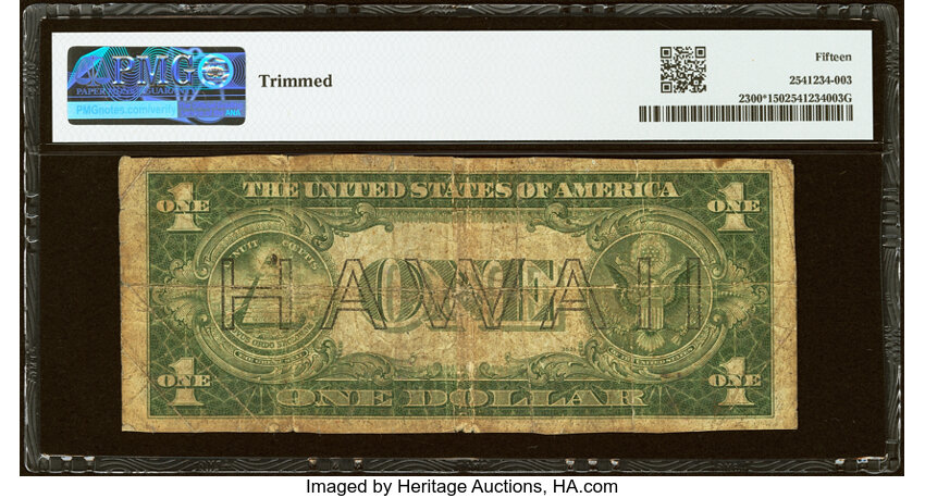 1935A $1  Hawaiian, Star Replacement (Fr. 2300*) thumbnail 14