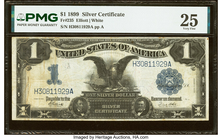 1899 $1  (Fr. 235) thumbnail 3