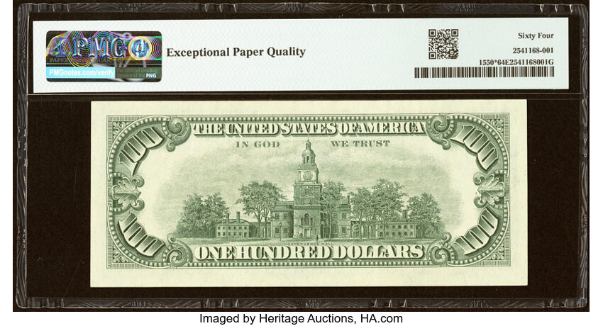 1966 $100  Star Replacement (Fr. 1550*) thumbnail 15