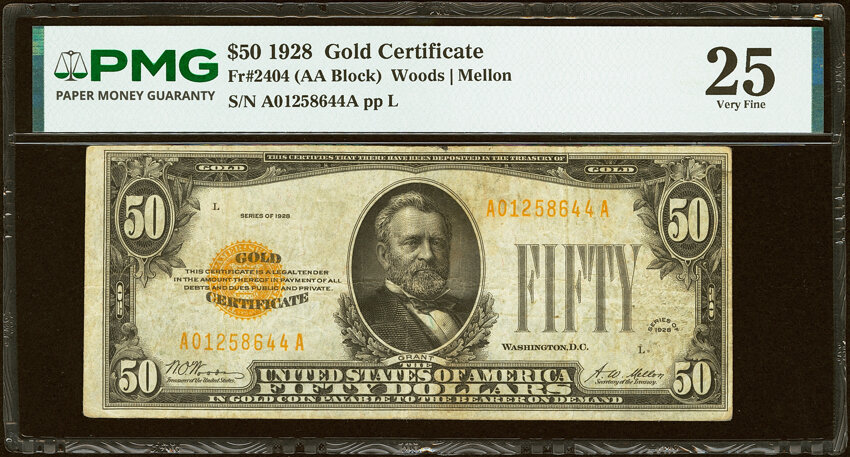 1928 $50  (Fr. 2404) thumbnail 8