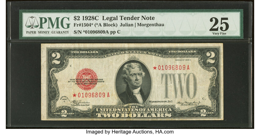 1928C $2  Star Replacement (Fr. 1504*) thumbnail 2