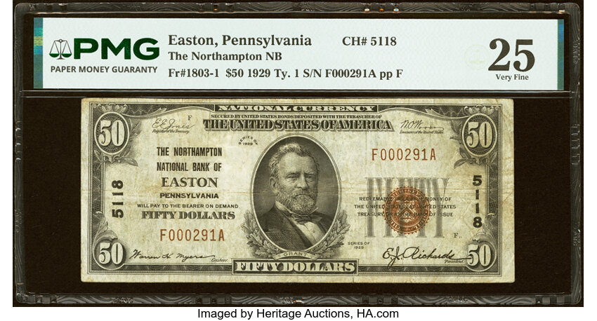 1929 $50  Type 1 (Fr. 1803-1) thumbnail 12