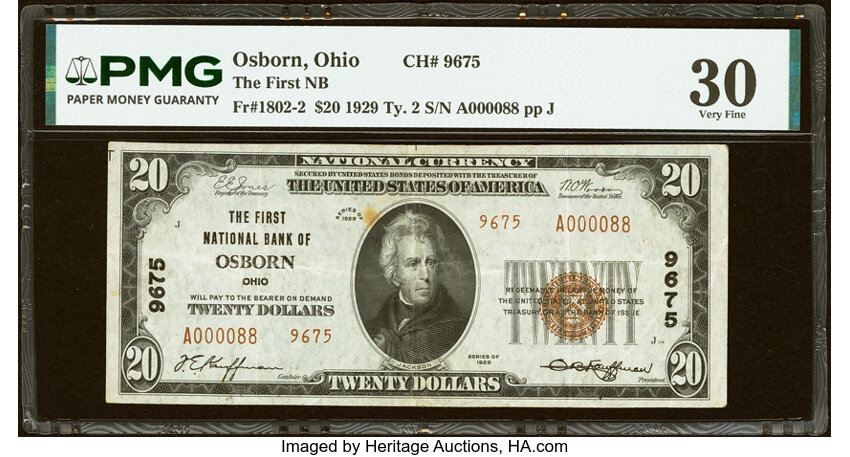1929 $20  Type 2 (Fr. 1802-2) thumbnail 20