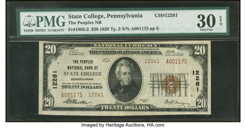1929 $20  Type 2 (Fr. 1802-2) thumbnail 18