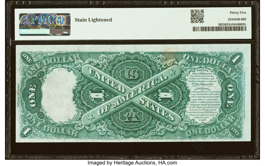 1880 $1  (Fr. 30) thumbnail 11