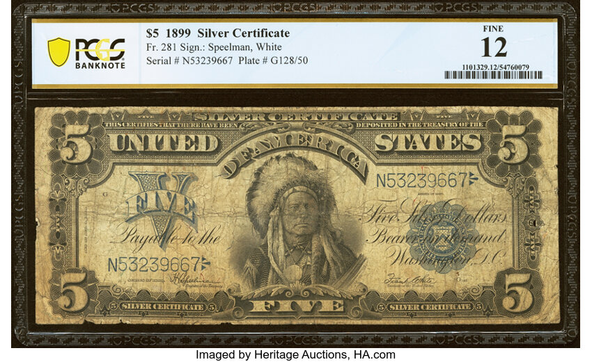 1899 $5  (Fr. 281) thumbnail 7