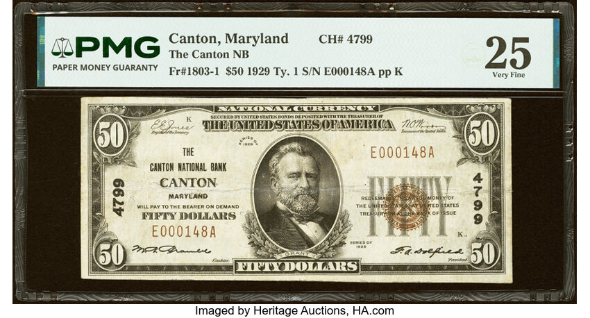 1929 $50  Type 1 (Fr. 1803-1) thumbnail 10