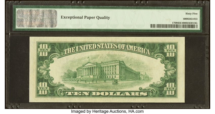 1953B $10  (Fr. 1708) thumbnail 10