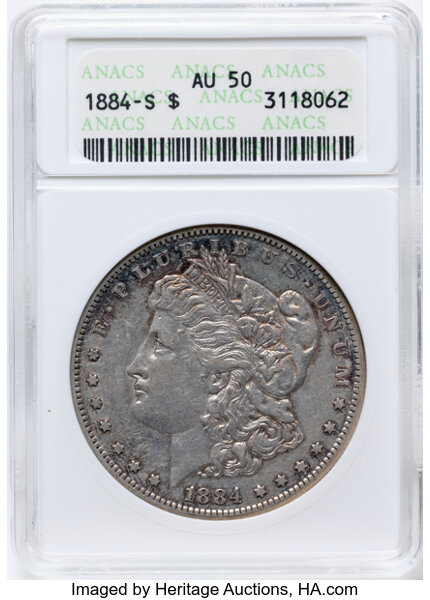 1884-S $1  GSA Hoard, Soft Package AU50 thumbnail 21
