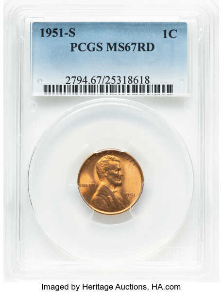1951-S 1c MS RD thumbnail 4
