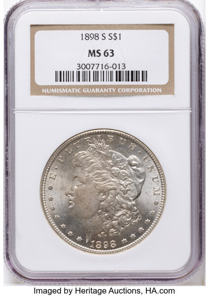 1898-S $1  GSA Hoard, Soft Package MS thumbnail 4
