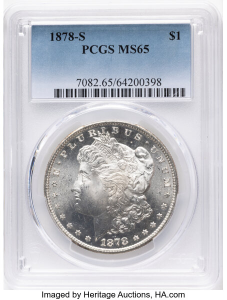 1878-S $1  Denticle Impressions, VAM-17C MS thumbnail 2
