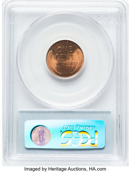 1945-S 1c MS RD MS67 RD CAC thumbnail 2