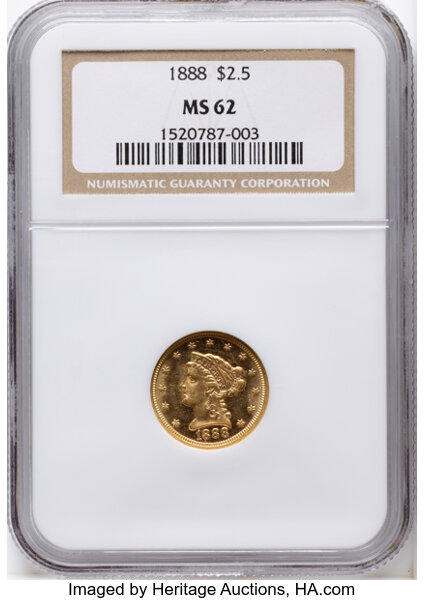 1888 $2 1/2 MS thumbnail 2