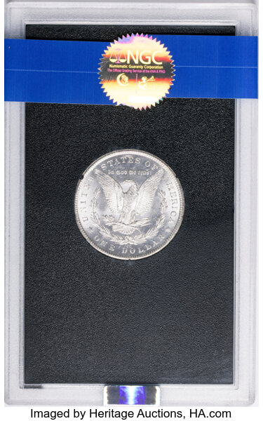 1883-CC $1  GSA Hoard, Hard package MS62 thumbnail 6