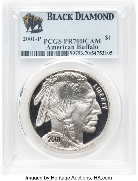 2001-P S$1 American Buffalo PR DCAM thumbnail 10