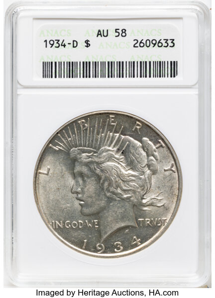 1934-D $1  MS thumbnail 11