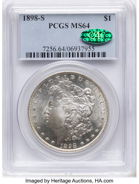 1898-S $1  GSA Hoard, Soft Package MS thumbnail 3