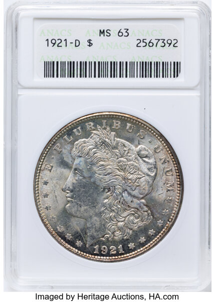 1921-D $1  Rim Cud, VAM-1H4 MS thumbnail 5