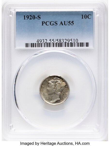 1920-S 10c MS thumbnail 3
