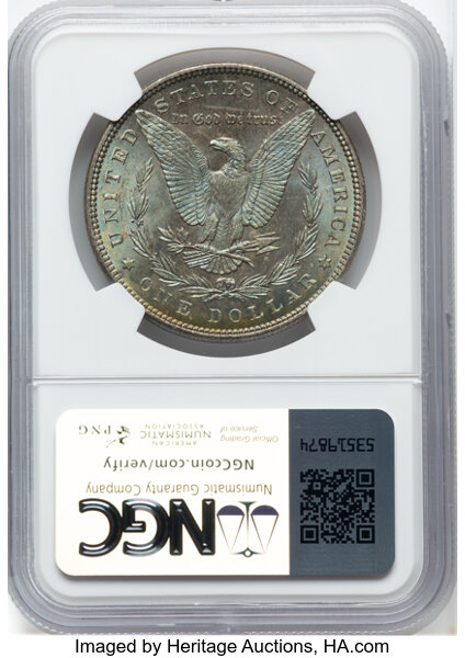 1884 $1 MS66 CAC thumbnail 2