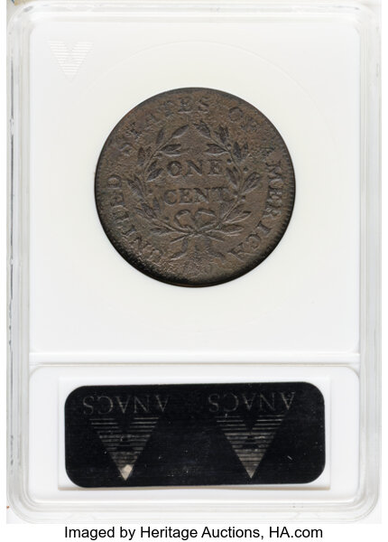 1800/1798 1c Head of 1797, S-191  MS BN thumbnail 4