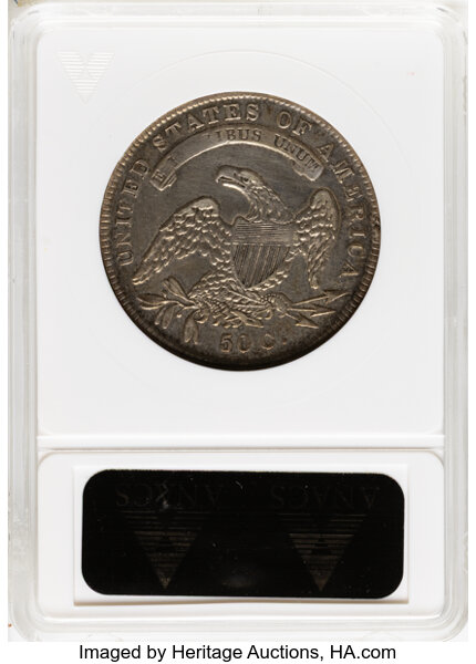 1834 50c Small Date, Small Letters, O-114 MS thumbnail 14