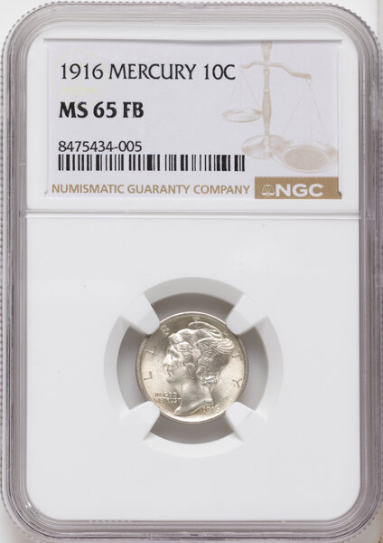 1916 10c Mercury MS FB thumbnail 5