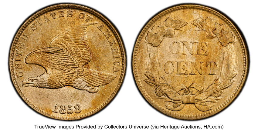 1858 1c Small Letters MS thumbnail 4