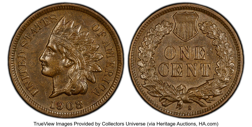 1908-S 1c MS BN thumbnail 11