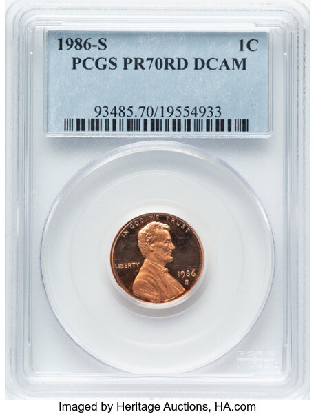 1986-S 1c PR RD DCAM thumbnail 3