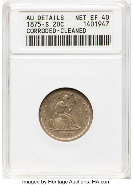 1875-S 20c MS PL thumbnail 7