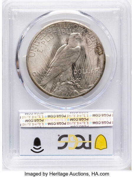 1922-S $1 MS63 CAC thumbnail 2