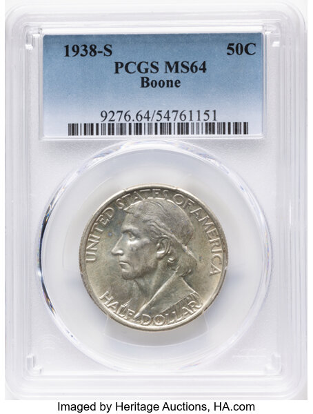 1938-S 50c Boone MS thumbnail 3