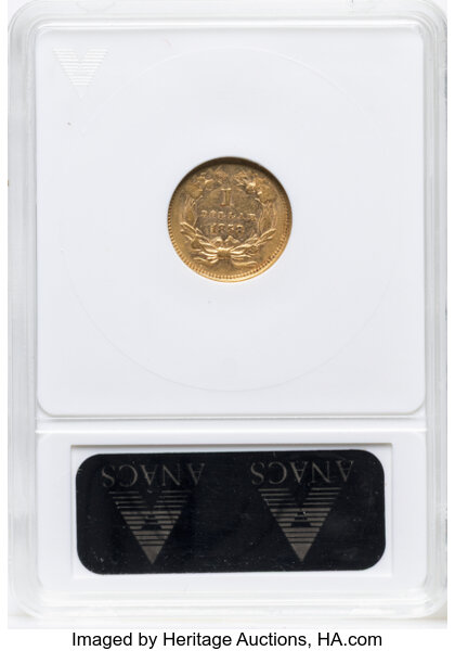 1858 G$1 VF35 thumbnail 4