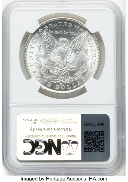 1885-O $1 MS67 CAC thumbnail 2