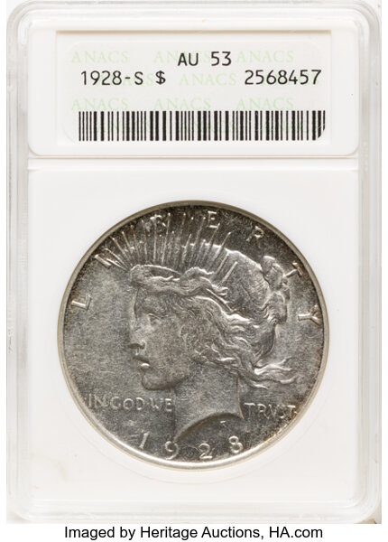 1928-S $1  Doubled Motto, VAM-3A MS thumbnail 17