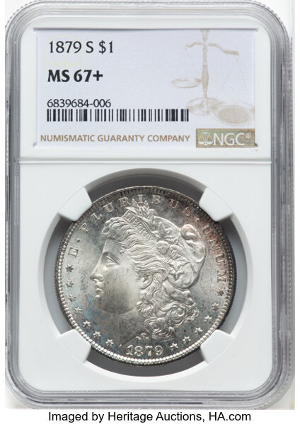 1879-S $1  Doubled Date, VAM-106 MS thumbnail 2