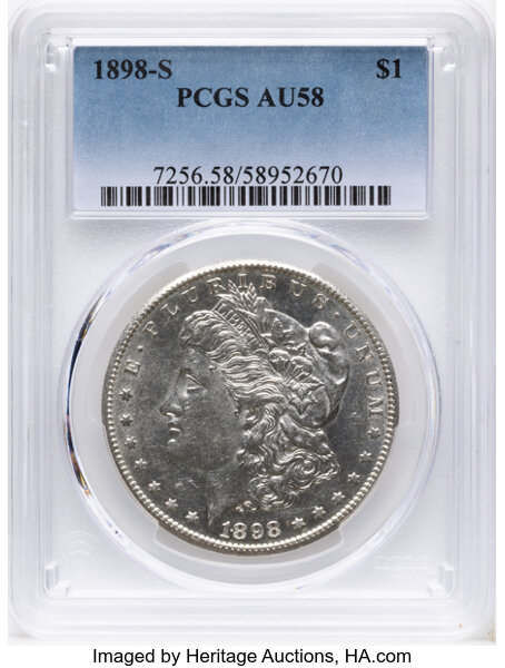 1898-S $1  GSA Hoard, Soft Package MS thumbnail 2