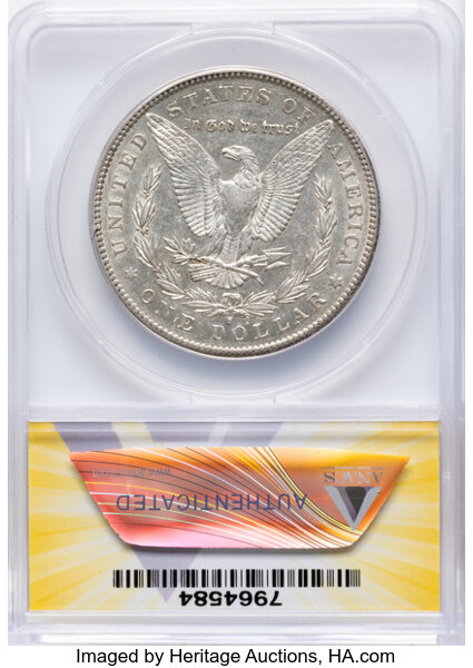 1894-S $1 AU50 CAC thumbnail 2