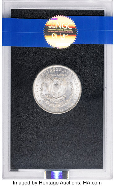 1882-CC $1  GSA Hoard, Hard package MS63 CAC thumbnail 2