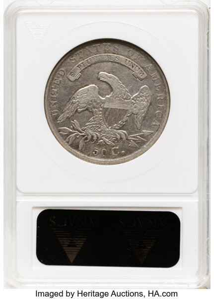 1834 50c Small Date, Small Letters, O-112 MS thumbnail 8