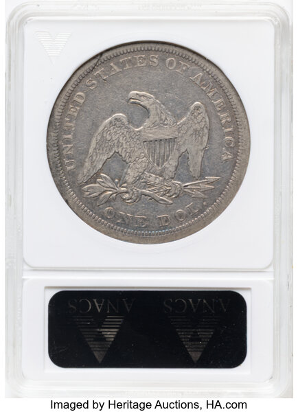 1843 $1 AG3 CAC thumbnail 23