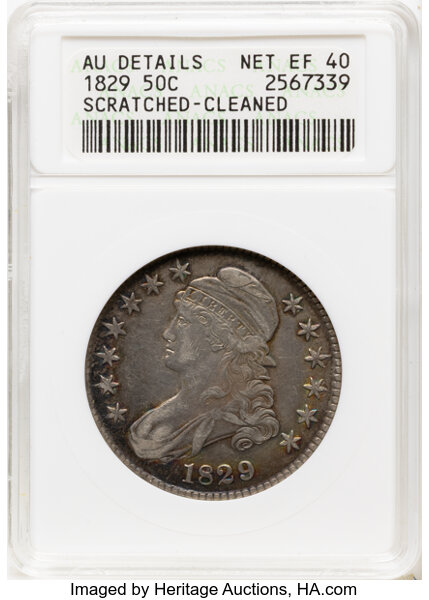 1829 50c Small Letters, O-116 MS thumbnail 2