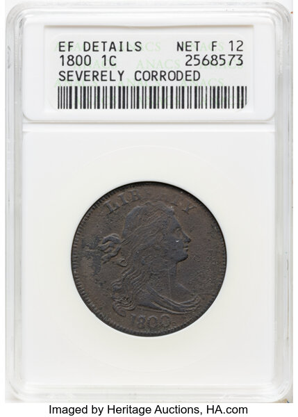 1800/1798 1c Head of 1797, S-191  MS BN thumbnail 2