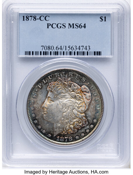 1878-CC $1  Doubled LIBERTY, VAM-14A MS thumbnail 3