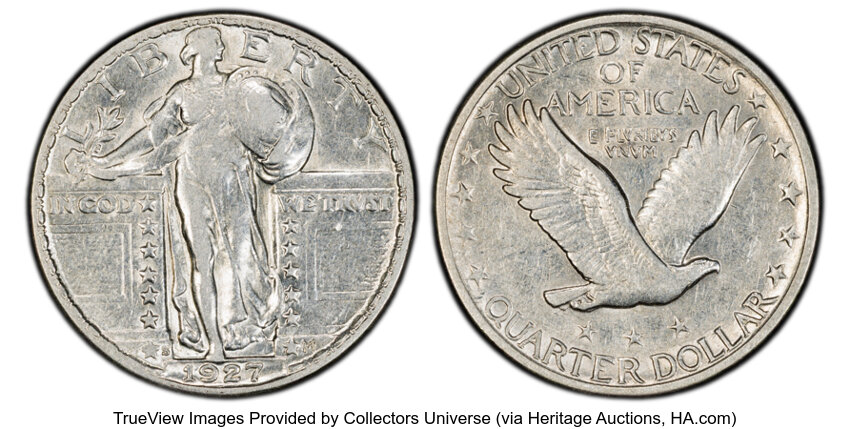 1927-S 25c MS thumbnail 3