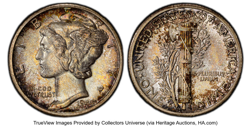1944-D 10c MS FB thumbnail 3