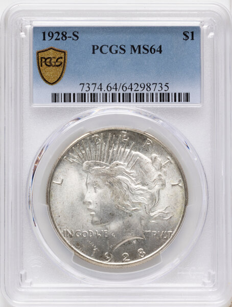 1928-S $1 MS64 thumbnail 2