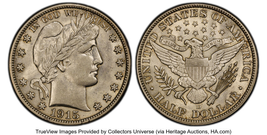1915-D 50c MS thumbnail 2